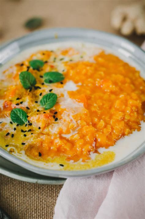 Dahl De Lentilles Corail Au Lait De Coco Recette Tangerine Zest