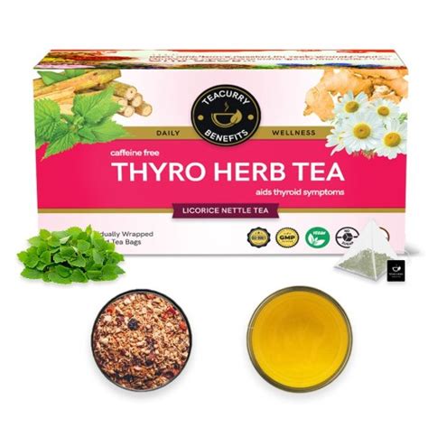 Thyroid Tea Thyro Herb Tea To Help With Thyroid Hormones Tsh T3 T4 Manage Weight