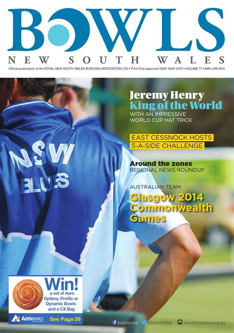 Bowlsnsw May Jun By Bowls Nsw Issuu