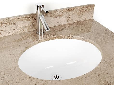 Oval Undermount Vitreous China Sink