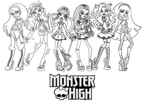 Imprimer Dessin Monster High - Dessin A Colorier A Imprimer Monster High - 3d-revista-gramma-almanar