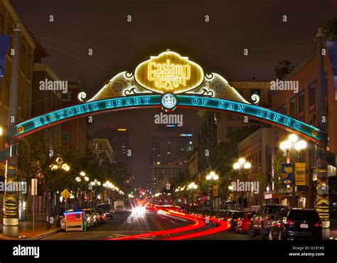 Gaslamp quarter san diego hi-res stock photography and images - Alamy