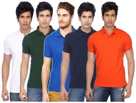 Buy Ketex Multi Slim Fit Polo T Shirt Pack Of Online At Low Prices In