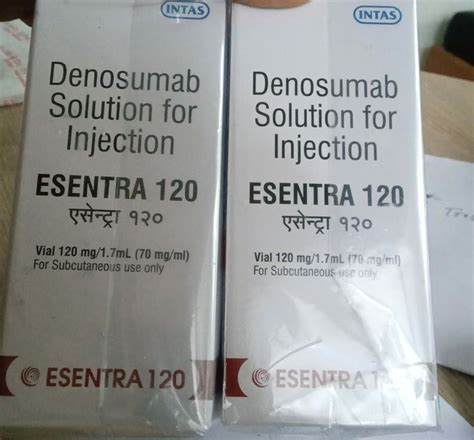 Denosumab Mg Sc Essentra Packaging Type Pack At Rs Pack In