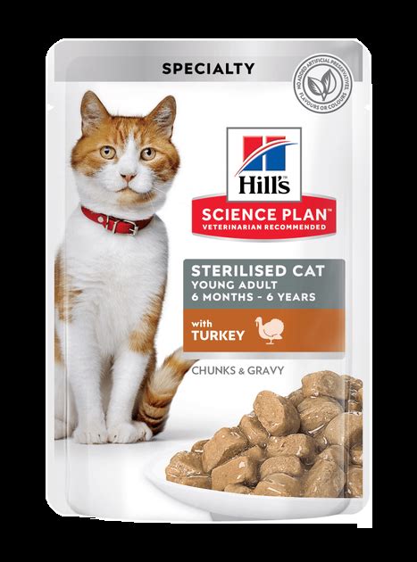 Влажный корм для стерилизованных молодых кошек Hill's Science Plan ...