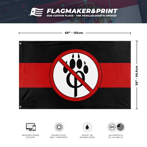 anti furry flag (Henry) (Hidden) – Flagmaker & Print