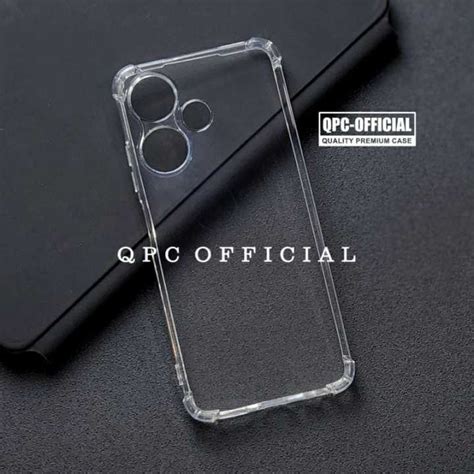 For Infinix Hot I Soft Silicon Transparent Bumper Case Back Cover