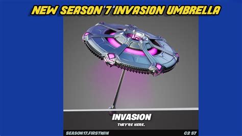 New Fortnite Chapter 2 Season 7 Win Umbrella Victory Royale Umbrella