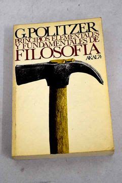 Libro Principios Elementales Y Fundamentales De Filosofia De Georges