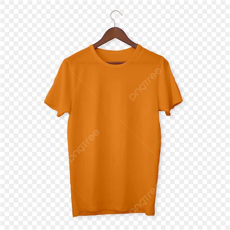 Orange Shirt Mockup