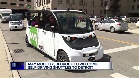 May Mobility Bedrock Plan Autonomous Shuttles