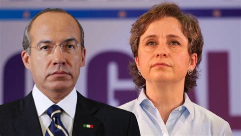 ¿qué Dijo Carmen Aristegui Sobre Felipe Calderón Para Que La