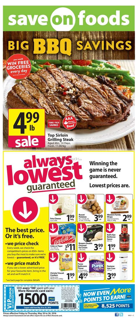 Save On Foods Regina Flyer Flyer May 20 To 26