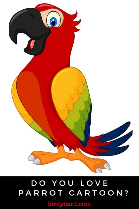 Parrot Cartoon | Parrot cartoon, Parrot painting, Parrots art