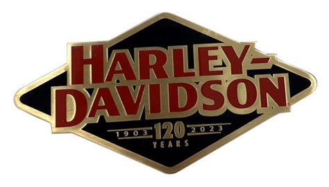 Harley Davidson® 120th Anniversary Celebration Heavy Duty Metal Magnet