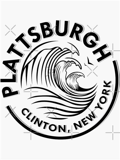 "SUNY Plattsburgh " Sticker by mfxh13 | Redbubble