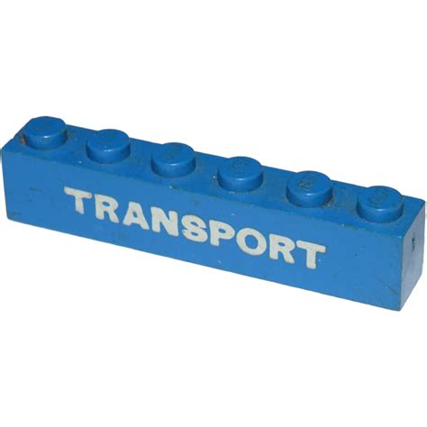 LEGO Brick 1 X 6 With TRANSPORT Thick 3009 Brick Owl LEGO