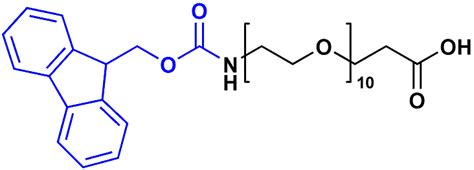 Fmoc NH PEG10 CH2CH2COOH 芴甲氧羰基十聚乙二醇丙酸