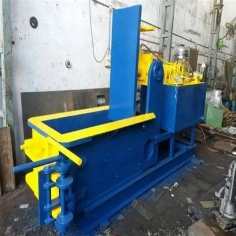 MS Hydraulic Horizontal Single Compression Scrap Baling Press At Rs