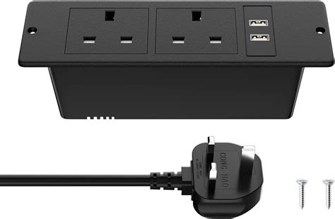 Regleta Empotrada Con Usb Toma De Corriente Empotrada Con Usb