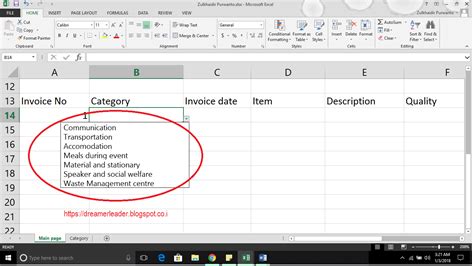 Cara Buat Dropdown Di Excel Dropdown Bertingkat Validasi Blog Chara Riset