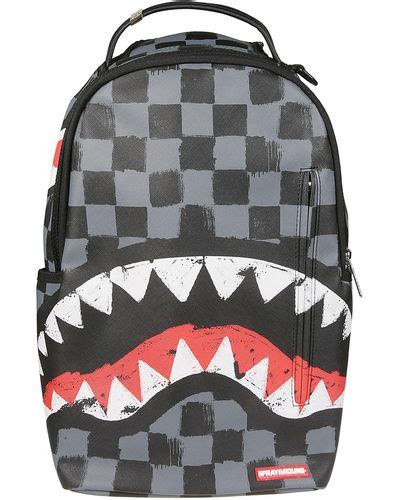 Gray Sprayground Backpacks For Men Lyst