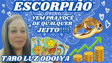 EscorpiÃo♏ Vem Pra VocÊ De Qualquer Jeito‼️ Entre Os Acontecimentos Boa