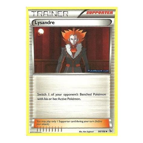 Pokemon Single Card XY - FLASHFIRE - 090/106 : Lysandre | Chaos Cards