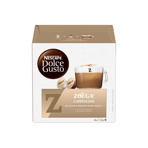 Nescafé Zoégas Cappuccino 16 Capsule per Dolce Gusto per 4 99