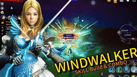 Bdm Black Desert Mobile Windwalkerskill Build Combo Black Sun