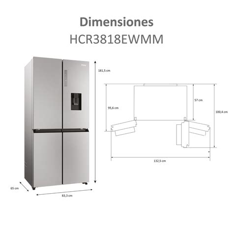 Frigorífico americano Haier Total No frost Cube 83 Series 3