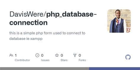 Github Daviswere Php Database Connection This Is A Simple Php Form