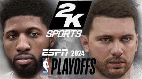 NBA 2K23 PC Modded 2024 Playoffs Round 1 ESPN Simulation Gameplay 2024