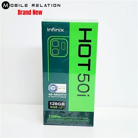 Infinix Hot 50i Sage Green 128GB Mobile Phones Gadgets Mobile Phones Android Phones