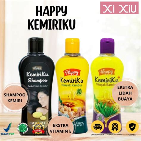 Jual Happy Kemiriku Shampo Dan Minyak Rambut Ml Shopee Indonesia