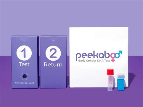 Peekaboo™ Early Gender Reveal Dna Test Home Collected