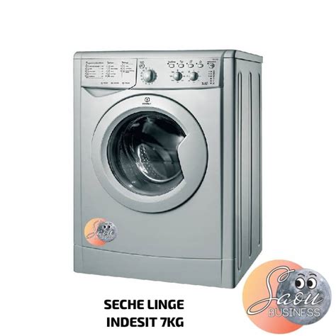 Seche Linge Indesit 7kg Silver Dv75s Saou Business