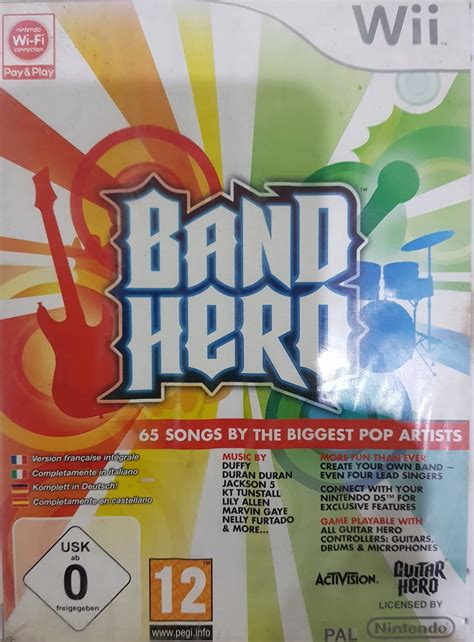 Wii Band Hero Niska Cena Na Allegro Pl