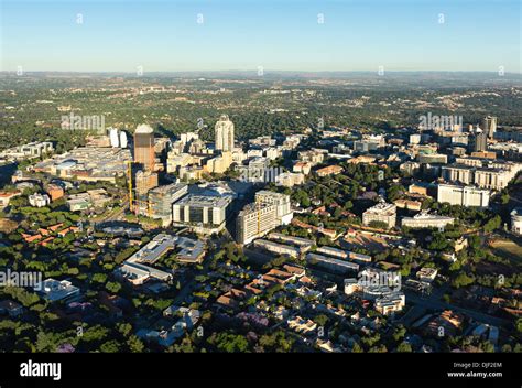 Aerial view of Sandton, Johannesburg,South Africa Stock Photo - Alamy