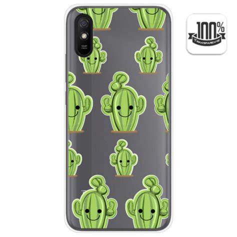 Cover Gel Trasparente Per Xiaomi Redmi A At Disegno Cactus Disegni Ebay