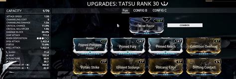 Tatsu Build. Warframe Tatsu 2 Forma Build. Tatsu Status Build