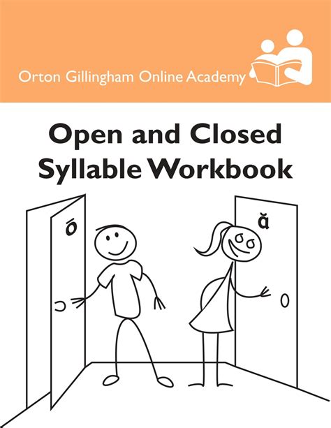 Open And Closed Syllable Patterns Digital Download Orton Gillingham Online Academy