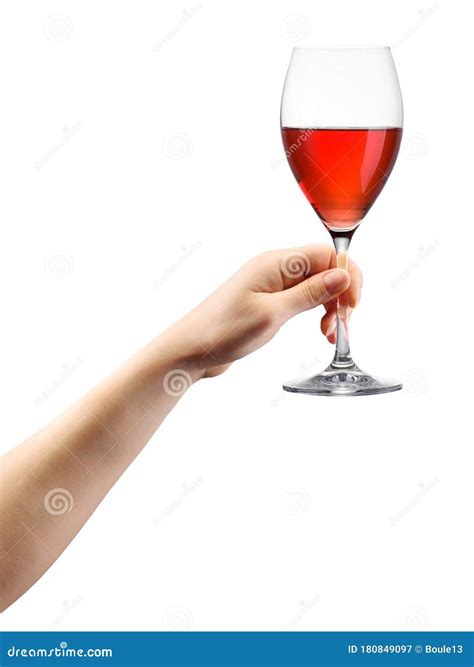 Holding Red Wine Glass Stock Photos Free Royalty Free Stock