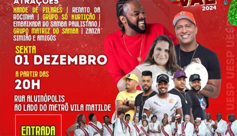 UESP Celebra Dia Nacional Do Samba Grande Festa UESP