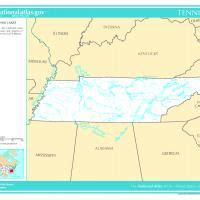 Map Of Tennessee With Rivers