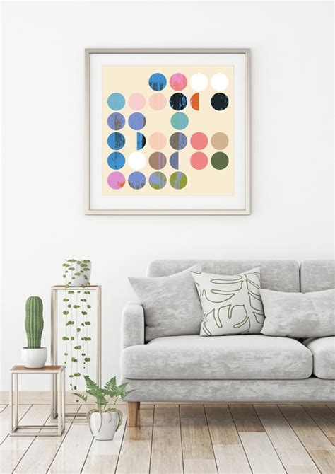 Contemporary Art Modern Abstract Poster Mcm Prints Pop Art Etsy