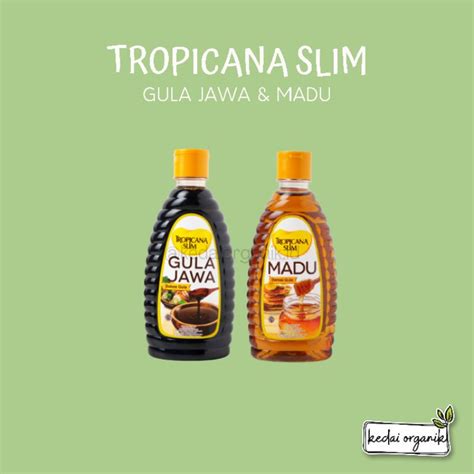 Jual Tropicana Slim Gula Jawa Tropicana Slim Madu Ml Indonesia