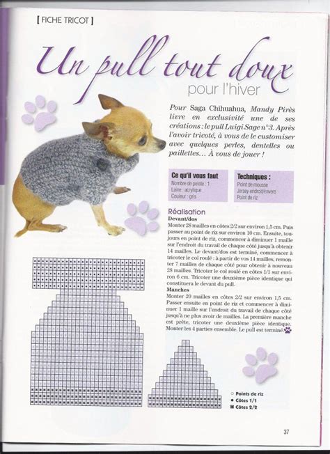 Modele De Tricot Gratuit Pour Chien