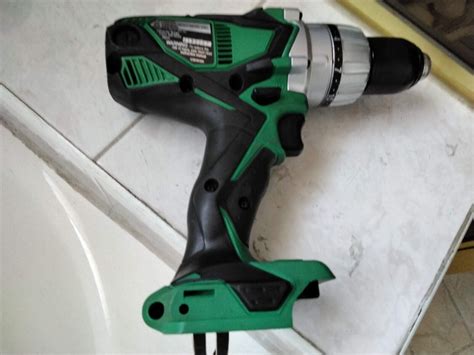 HITACHI DV18DSDL CORDLESS 18V IMPACT DRILL DRIVER TAKES SLIDE BATTERY