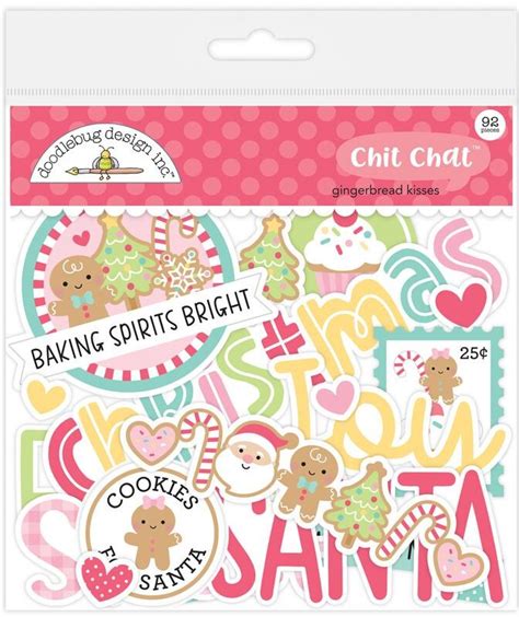 Gingerbread Kisses Chit Chat Doodlebug Michaels